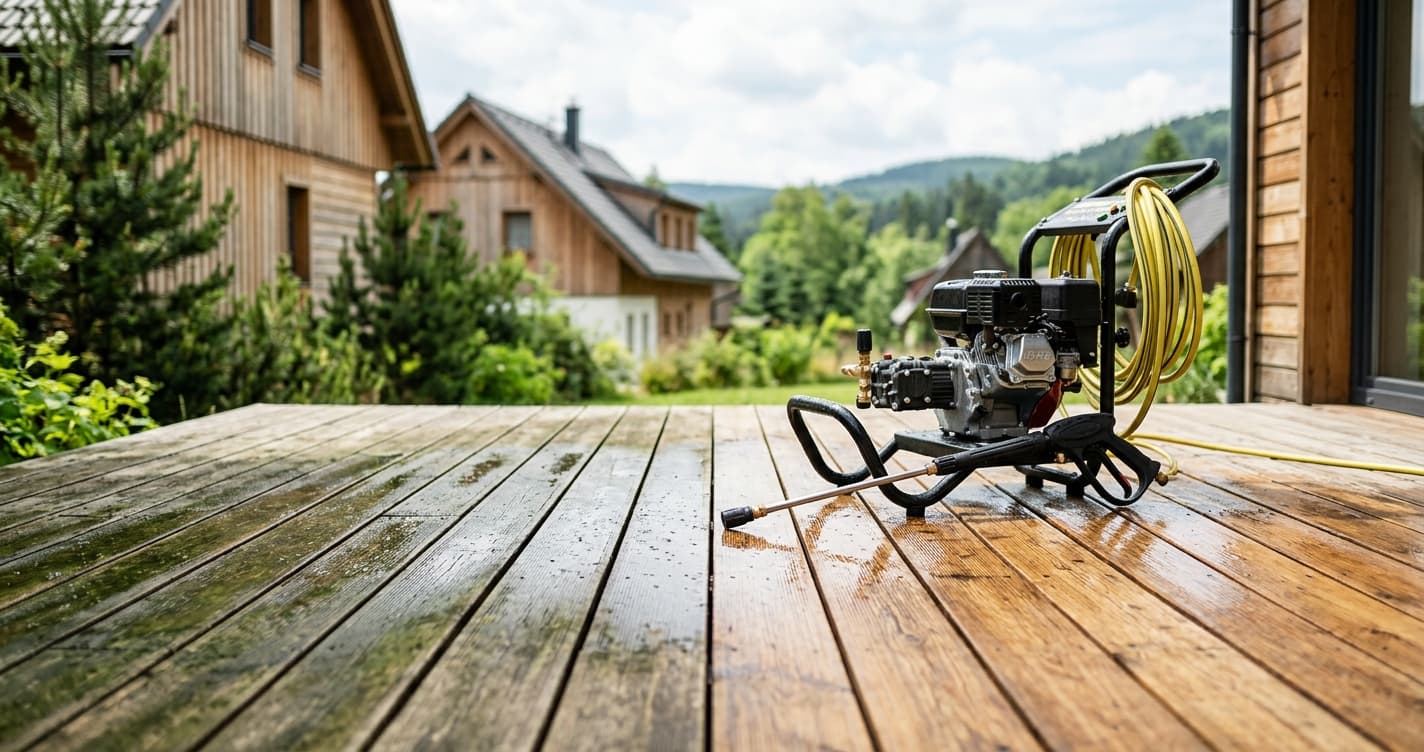 Čištění terasy před sezónou: jak na to krok za krokem