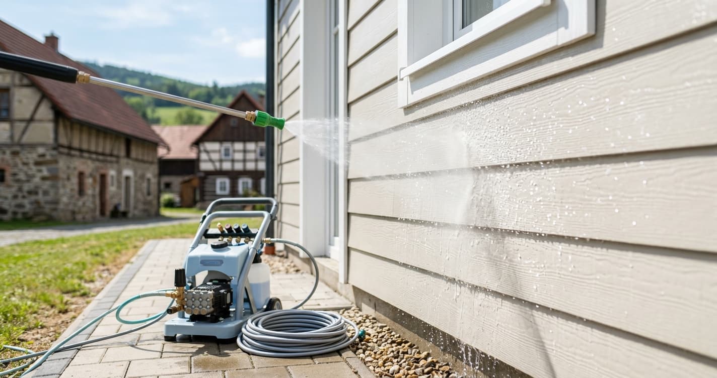 Co je soft washing a kdy ho použít místo tlakovky