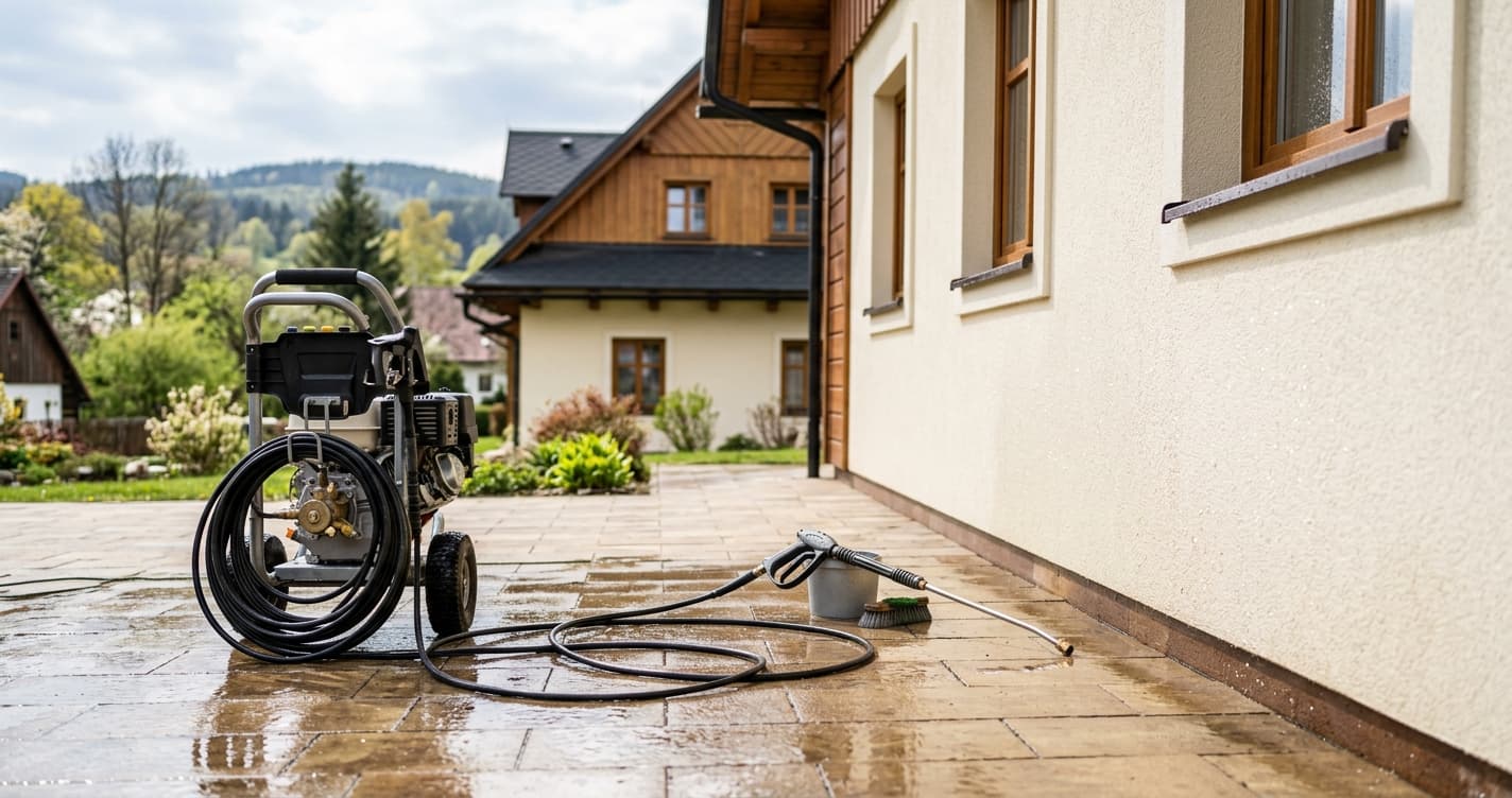 Jarní údržba domu zvenku: kompletní checklist
