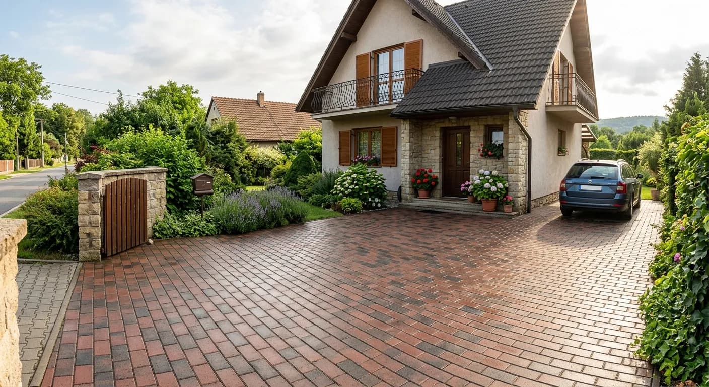 Podjazd – po čištění