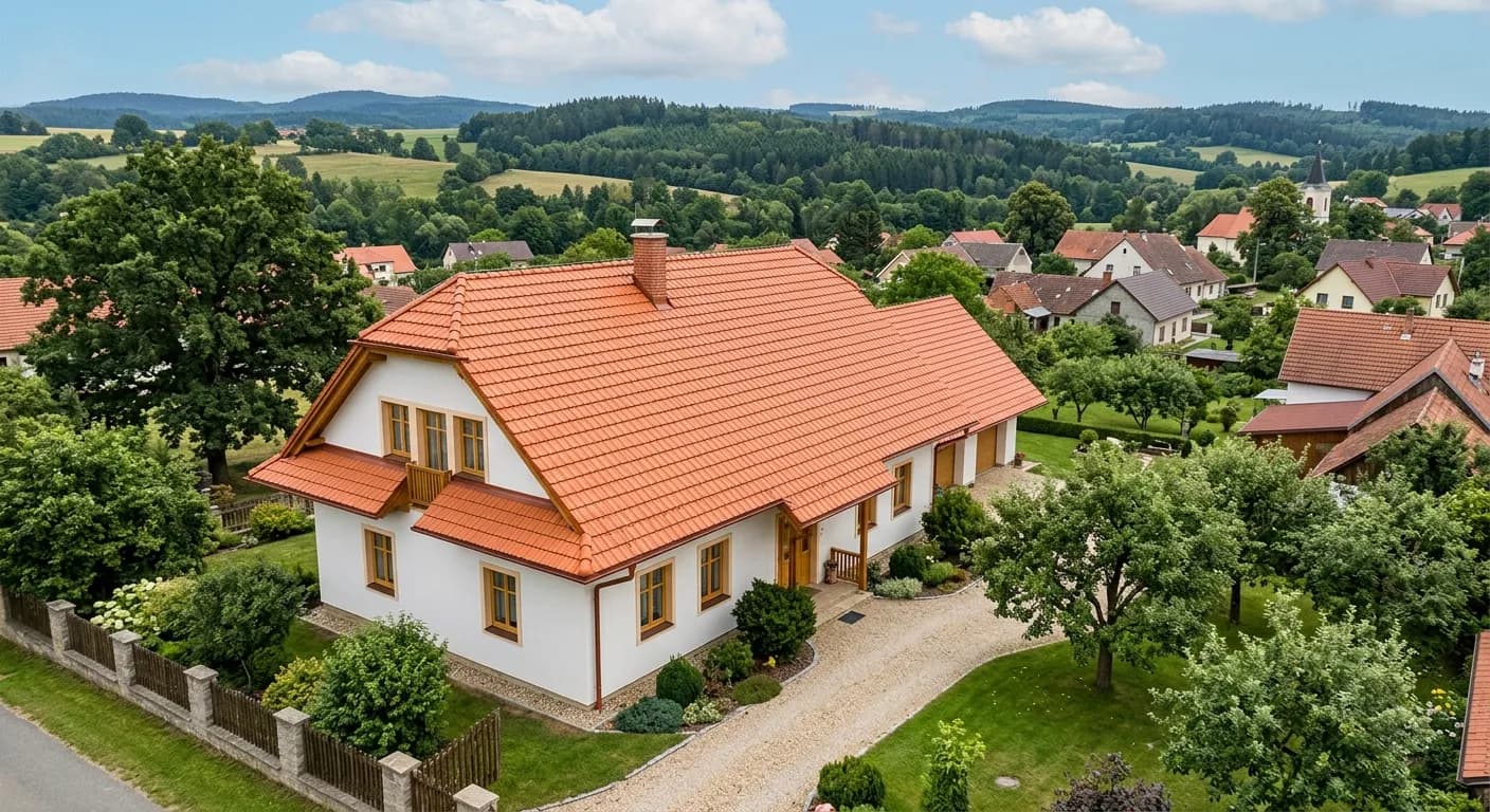 Dachówki – mech i porosty – po čištění