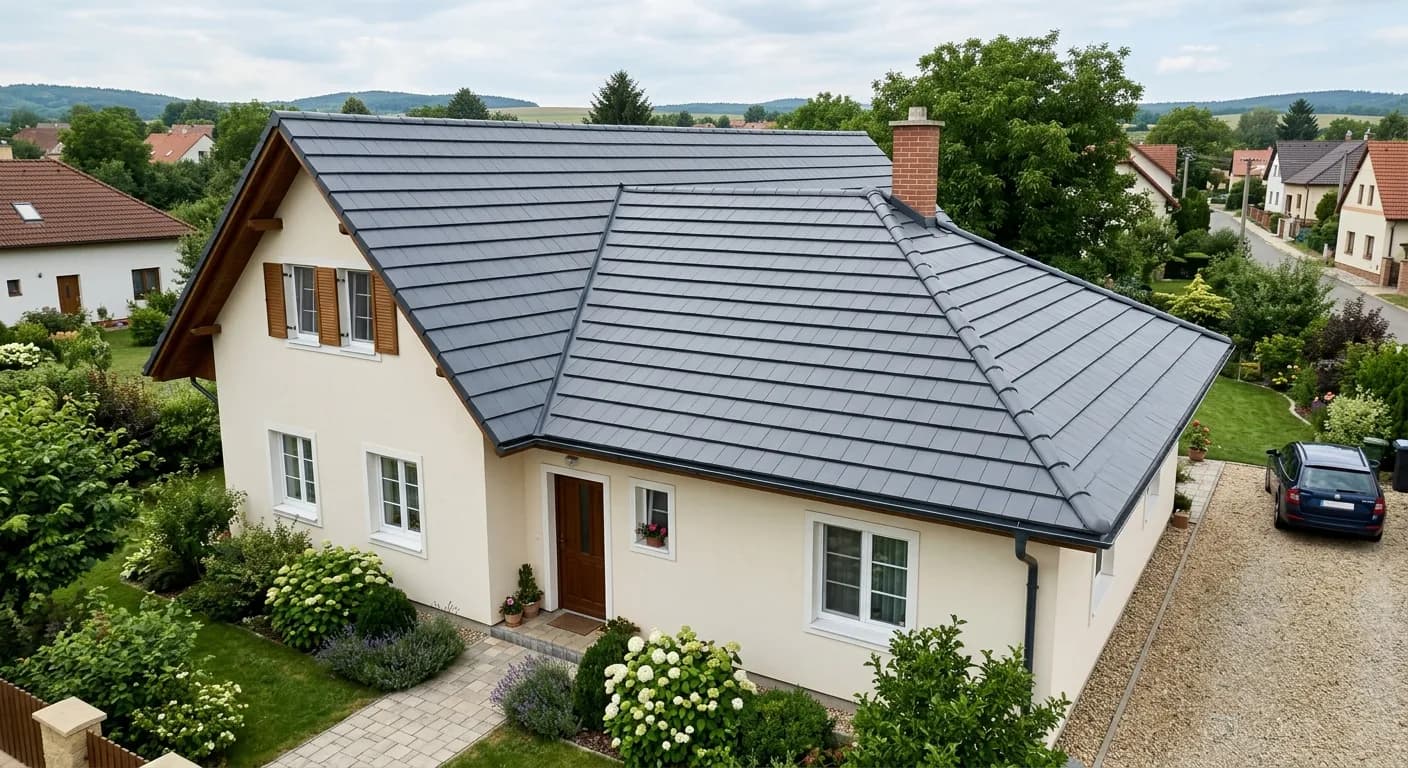 Dach i komin – po čištění