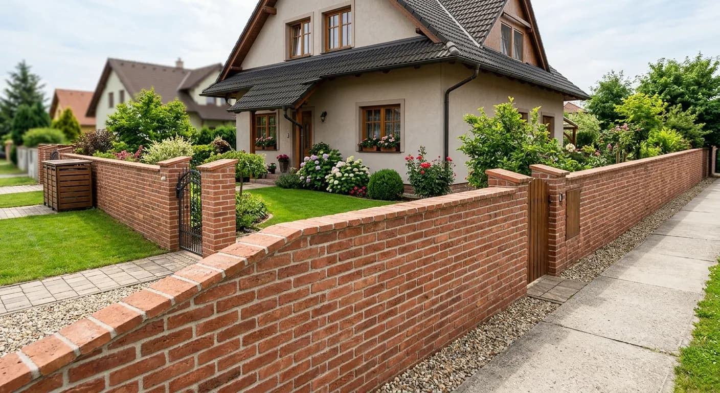 Mur ogrodowy – po čištění