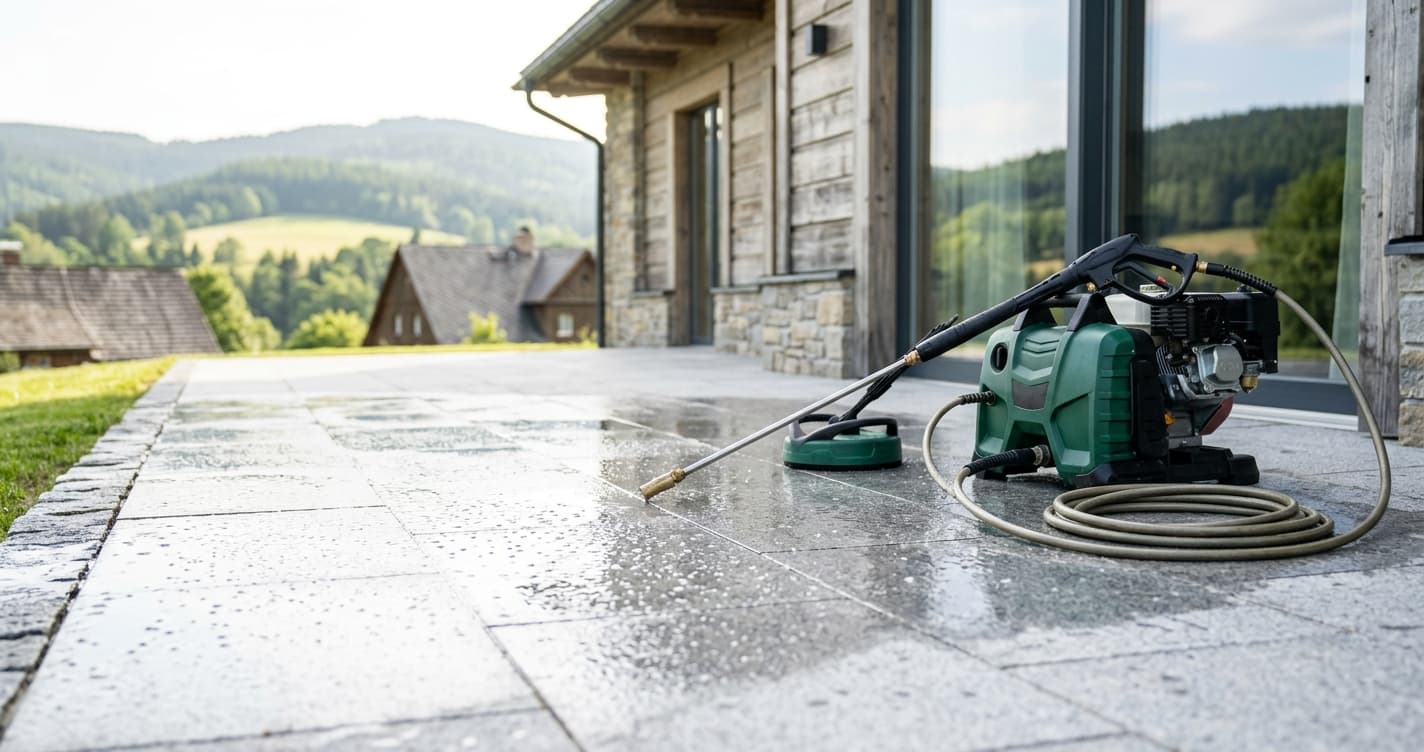 Čištění domu před prodejem: jak čistý exteriér zvedne cenu nemovitosti