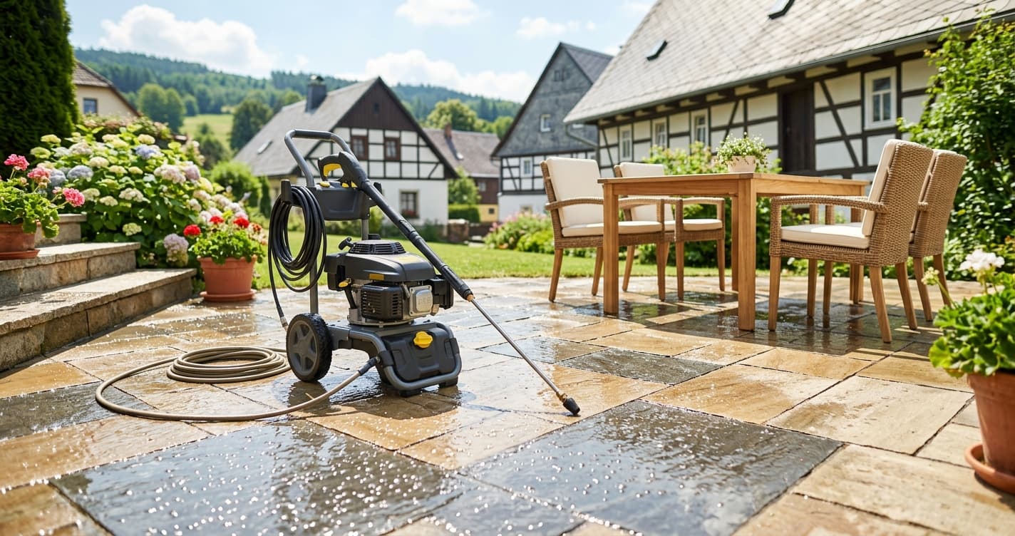 Údržba venkovních ploch v létě: jak udržet exteriér v top stavu celou sezónu