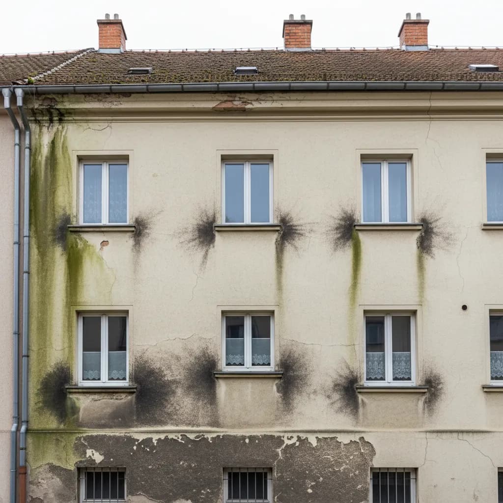 Čištění fasády v Liberci: kdy, jak a proč