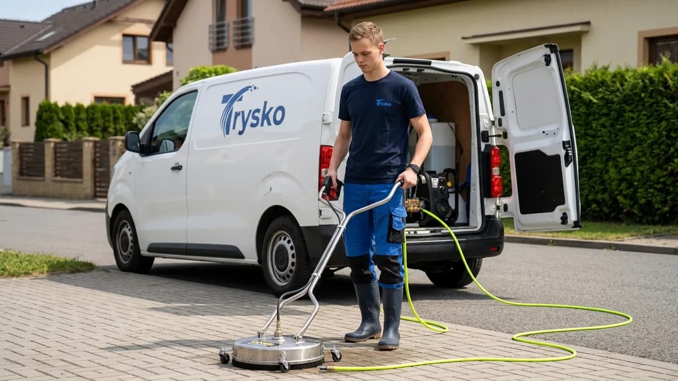 Tlakové čištění pro každý povrch